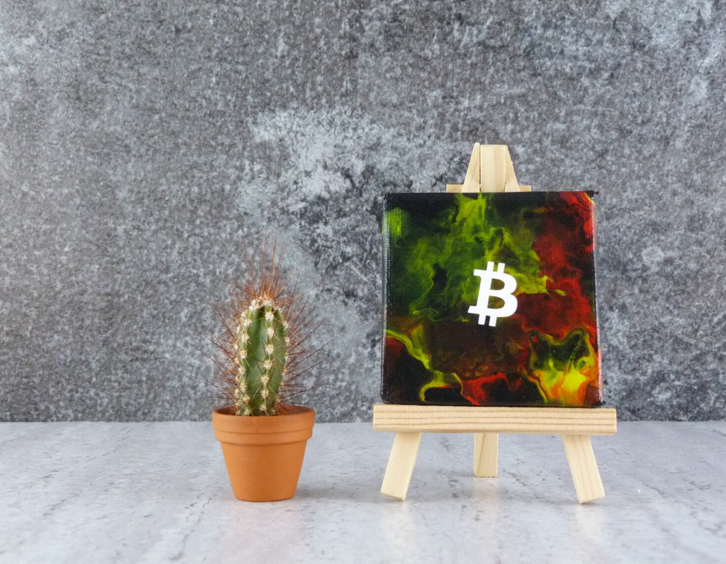 Tableau miniature crypto (œuvre 4)